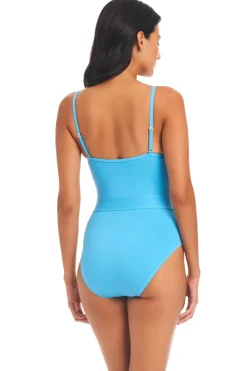 Stitched One Piece Swimsuit