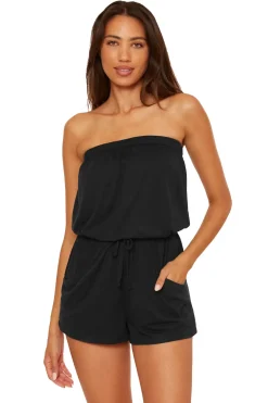Strapless Romper