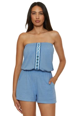 Strapless Romper