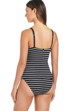 Striped Tankini top
