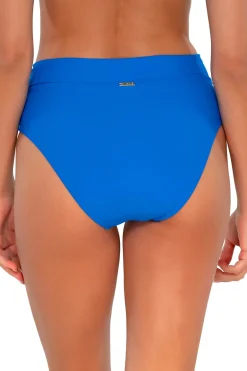 Summer Lovin' V-Front Banded High Waist Bikini Bottom
