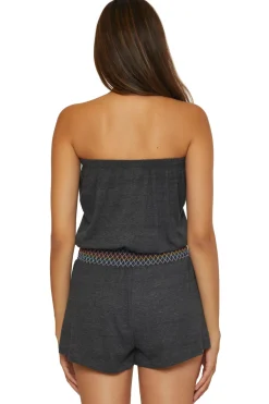 Sunset Strapless Romper