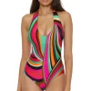 Swoop Reversible Halter One Piece Swimsuit