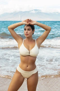 Sydney Textured Hipster Bikini Bottom