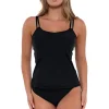 Taylor Molded Underwire Bra Tankini Top (D+ Cup)