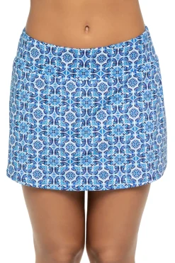 Terrazzo Tile Skirted Bottom