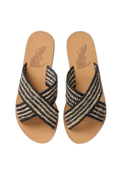 Thais Raffia Slides