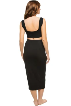 The Wide Rib Bandeau Layer Tank Top