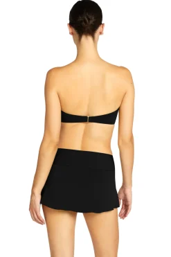 Tie Front Bandeau Bikini Top