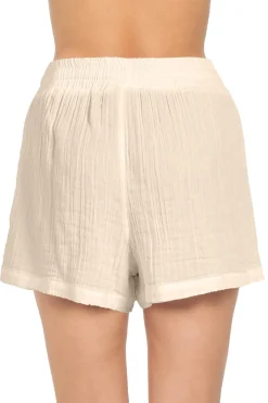 Tie Front Shorts