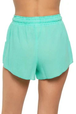 Tie Front Shorts