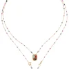 Totem Enamel Scapulaire Necklace