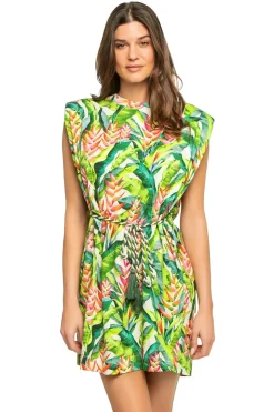 Tropical T-Shirt Dress