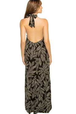 Twist Halter Maxi Dress