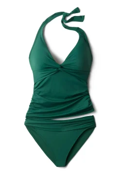 Twist Halter Tankini Top