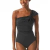 Underwire Asymmetrical One Piece Swimsuit