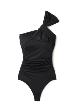 Underwire Asymmetrical One Piece Swimsuit