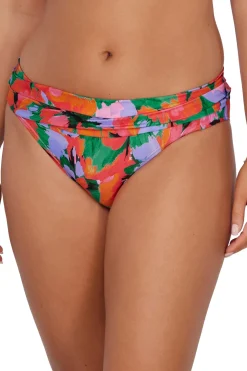 Unforgettable Banded Hipster Bikini Bottom