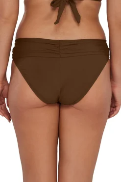 Unforgettable Banded Hipster Bikini Bottom