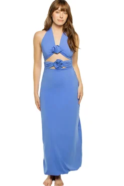 Vaupes Halter Maxi Dress
