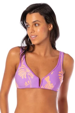 Victoria Reversible V-Wire Bralette Bikini Top