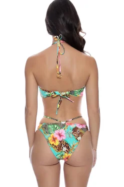 Visions Of Paradise Bandeau Halter Bikini Top