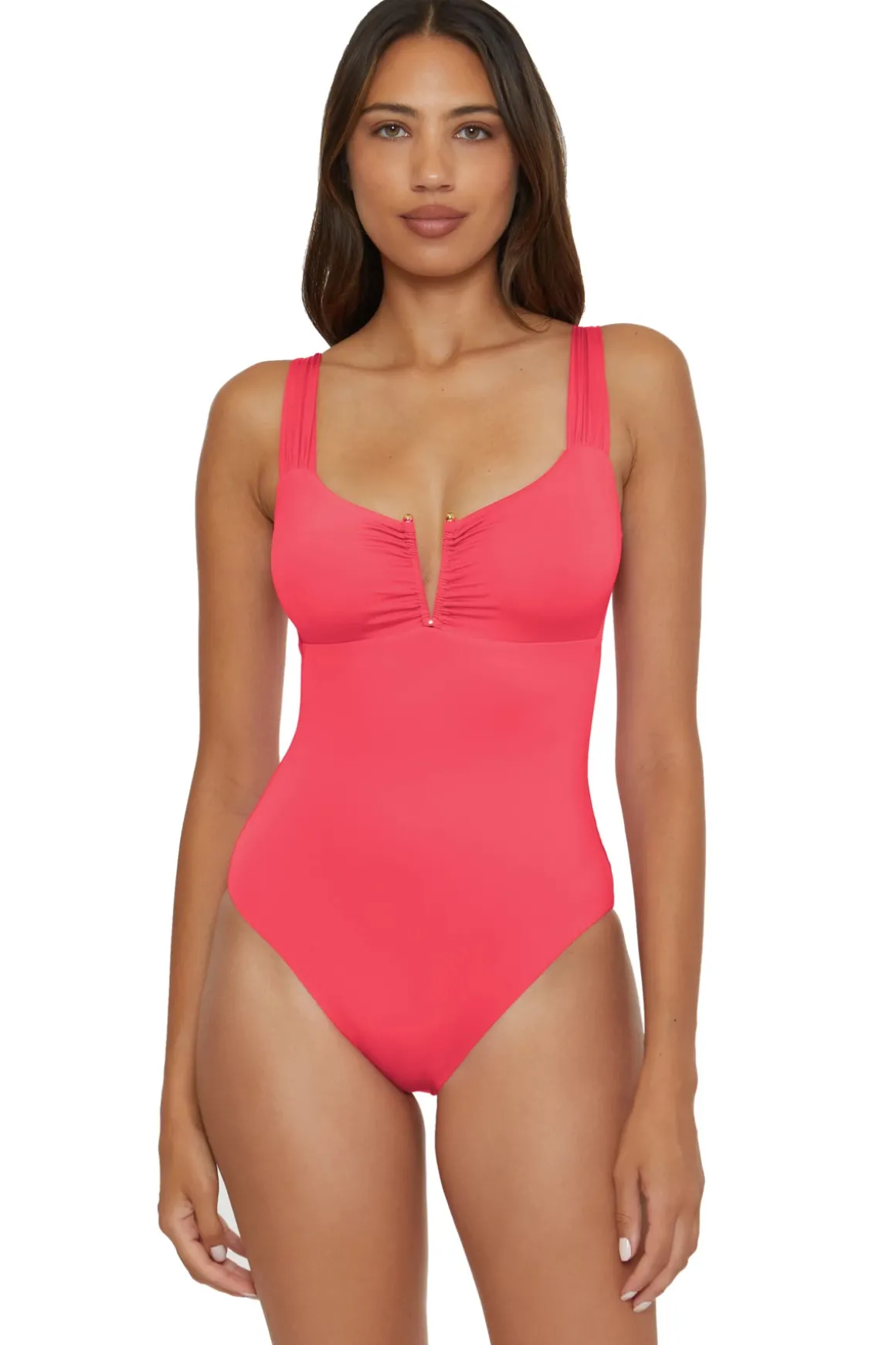 Viviana V-Front One Piece Swimsuit