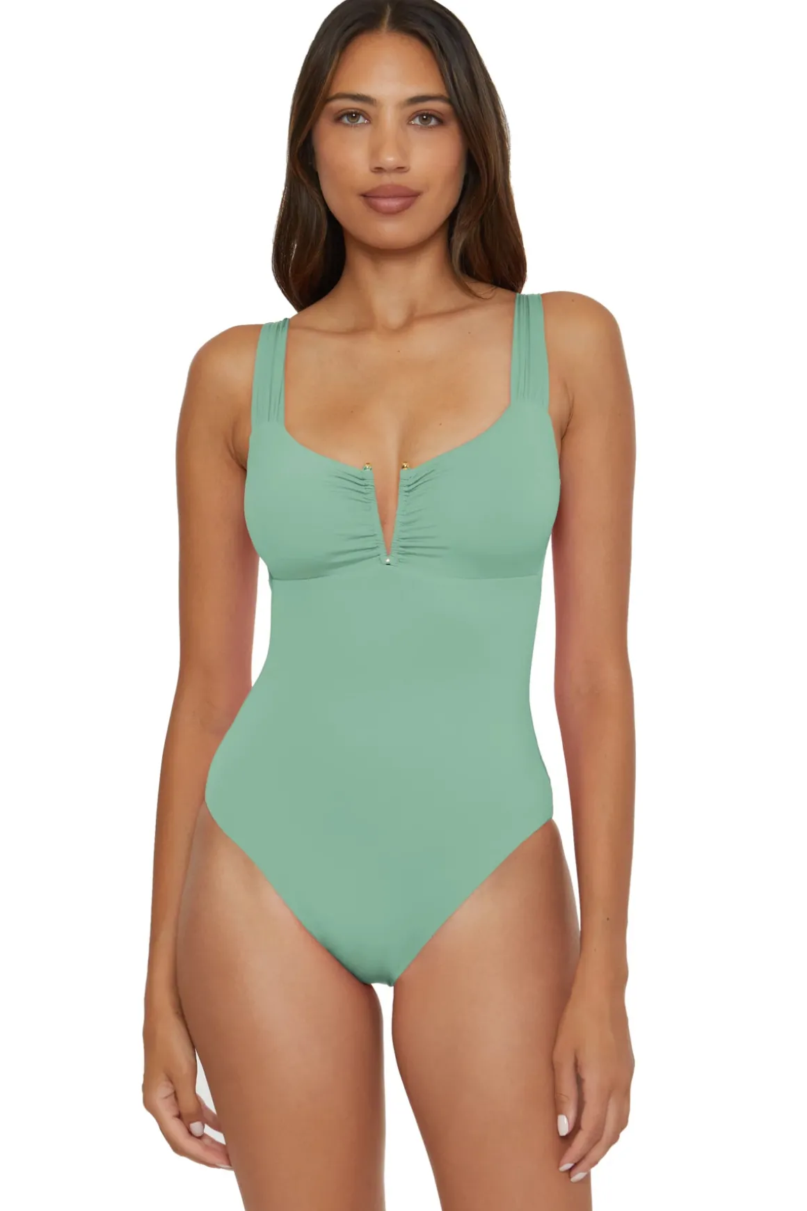 Viviana V-Front One Piece Swimsuit