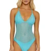 V-Neck One Piece Swimsuit