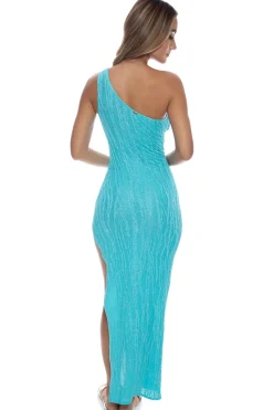 Wave Chaser Asymmetrical Maxi Dress