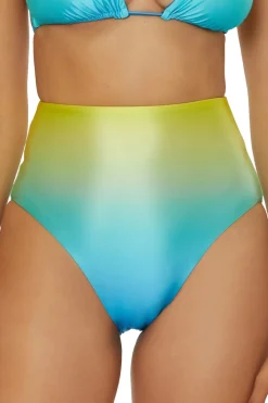 West Palm Reversible High Waist Bikini Bottom