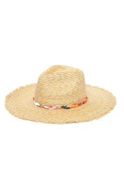 Wheat Straw Fedora Hat