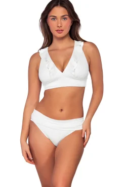 Willa Wireless Bralette Bikini Top (E-H Cup)