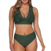 Willa Wireless Bralette Bikini Top (E-H Cup)