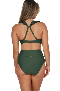 Willa Wireless Bralette Bikini Top (E-H Cup)