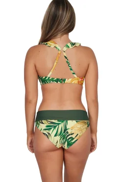 Willa Wireless Bralette Bikini Top (D+ Cup)