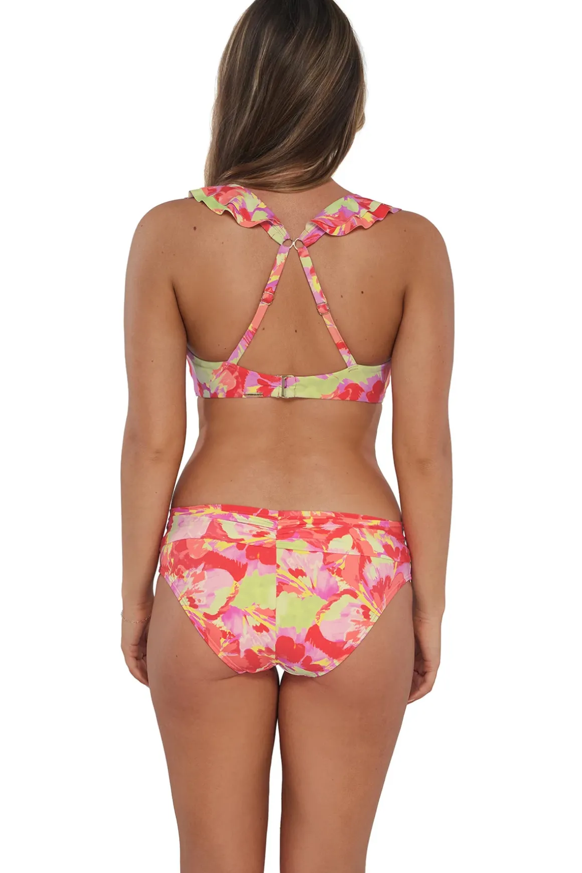 Willa Wireless Bralette Bikini Top (E-H Cup)