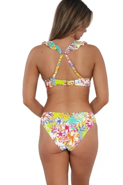 Willa Wireless Bralette Bikini Top (D+ Cup)