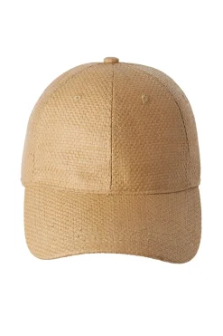 Woven Straw Baseball Cap