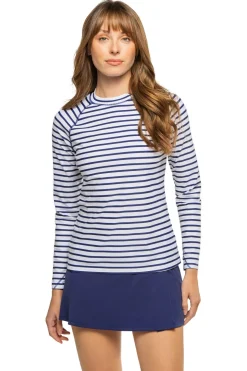 Zipper Long Sleeve Rash Guard