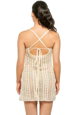 Zoie Crochet Mini Dress