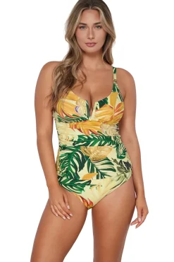 Zuri V-Wire Tankini Top (E-H Cup)